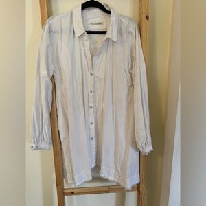 Free People mini dress/long shirt